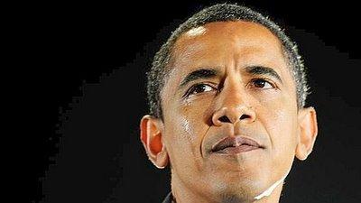 Les larmes d'Obama