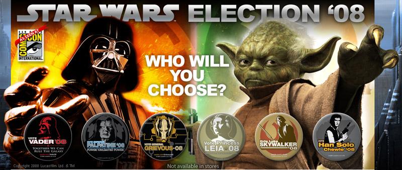 Elections votez Star Wars