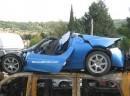 Accident d’un roadster Tesla en France