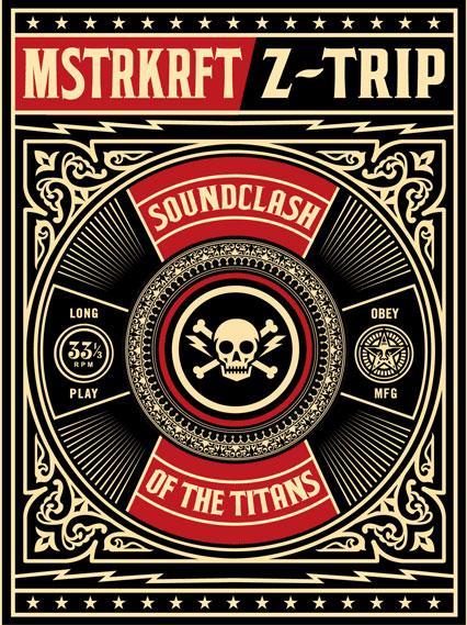 Shepard Fairey propaganda style