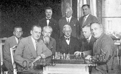Alekhine contre Bogolioubov en 1929