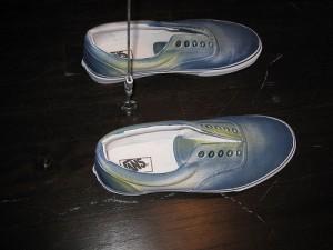 Custom Vans x Peinture en Spray