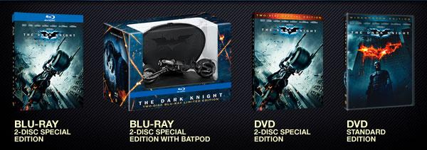 Dark Knight en Blu-Ray Dvd c'est ici!
