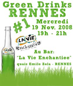 Green Drinks Rennes Novembre