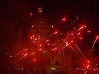 Feu d'artifice au Sacré Coeur 1