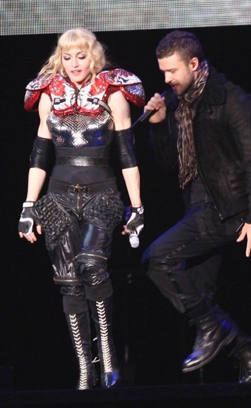 Madonna, Britney Spears et Justin Timberlake réunis