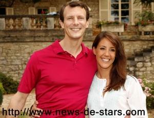 Le Prince Joachim et la Princesse Marie du Danemark, jeunes fiancés