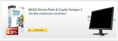 Promo sur Magix Xtreme & Graphic Designer 2