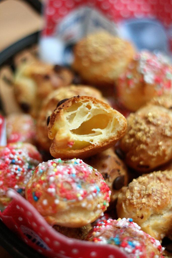 Détail d'une chouquette