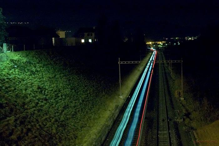Train de nuit, par Julien Mudry