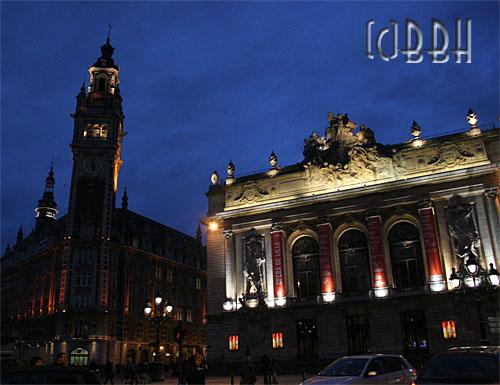 beffroi CCI opéra Lille nuit