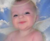 Des photomontages de bébés particulièrement réussis bébé ange