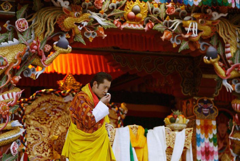 Le nouveau roi du Bhoutan