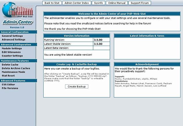 php web statistiques