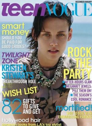 Kristen Stewart en Une de Teen Vogue 