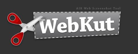 Outils:Webkut appli AIR de capture d’ecran