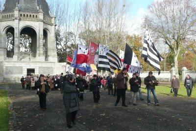 11 novembre 2008 : 1200 participants à la Célébration de la Paix à Sainte-Anne d'Auray