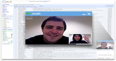 Audio video chat gmail