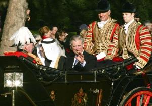 Le Prince Charles lors d'une visite officielle
