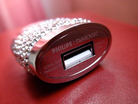 clé usb active crystals philips swarovski