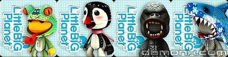 Pack Costumes Animaux LittleBigPlanet