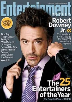 Robert Downey Jr : c'est lui l'entertainer de l'année !