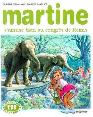 Martine aime les roses... et les éléphants