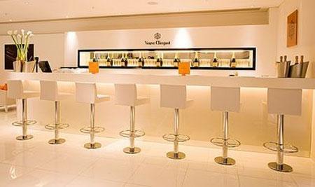 Une flûte de Clicquot chez Harrods