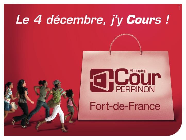 Shopping Cour Perrinon : j'y Cours le 4 décembre