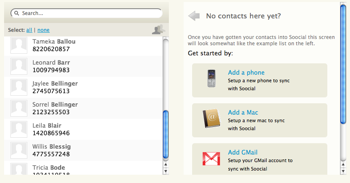 soocial-2 Soocial, synchronise vos contacts Outlook, Mac, GMail et ceux de votre Smartphone