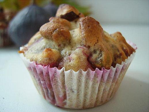 Muffins d'automne À la figue et aux fruits À coque