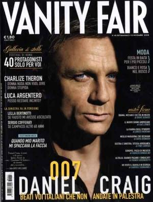 Daniel Craig en Une de Vanity Fair Italia 