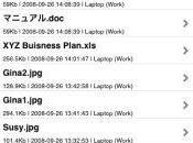 Stockage ligne Memopal iPhone