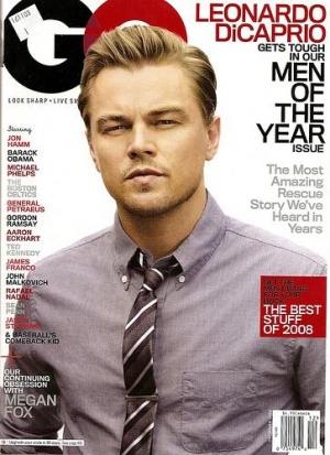 Leonardo DiCaprio beau et ténébreux en Une de GQ
