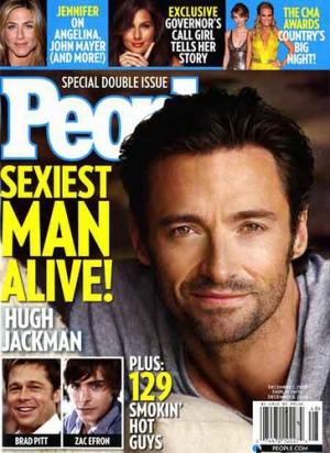 Hugh Jackman : l'homme le plus sexy du monde selon le magazine People !