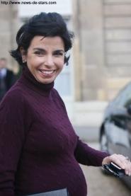 Rachida Dati a confirmé sa grossesse en septembre