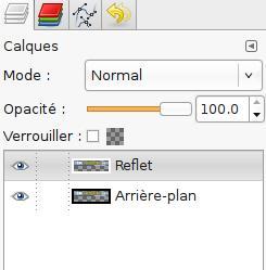 Ajouter un reflet à un logo avec GIMP