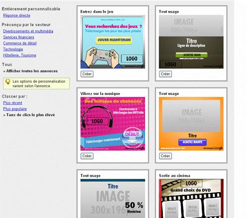 Liens sponsorisés : Google lance Display Ad Builder Liens sponsorisés : Google lance Display Ad Builder