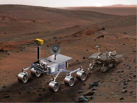 Différence de taille entre Mars Science Laboratory et Spirit ou Opportunity