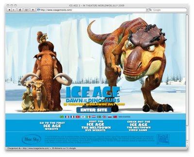 L'Age Glace affiche officielle site officiel