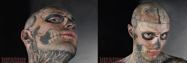 Un fou furieux du tatouage