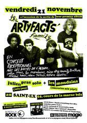 Compte-rendu du concert de The Artyfacts le 21/11, au Saint-Ex' (Bordeaux)