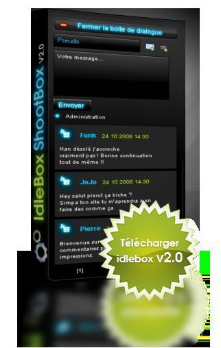 IdleBox V2.0, une shoutbox full AJAX