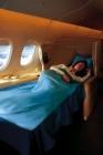 dormir dans un avion de luxe