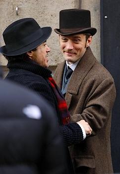 Sherlock Holmes : les dernières photos du tournage !