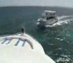 vidéo yacht collision bateau accident