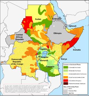 Afrique centrale et de l'est : urgence alimentaire