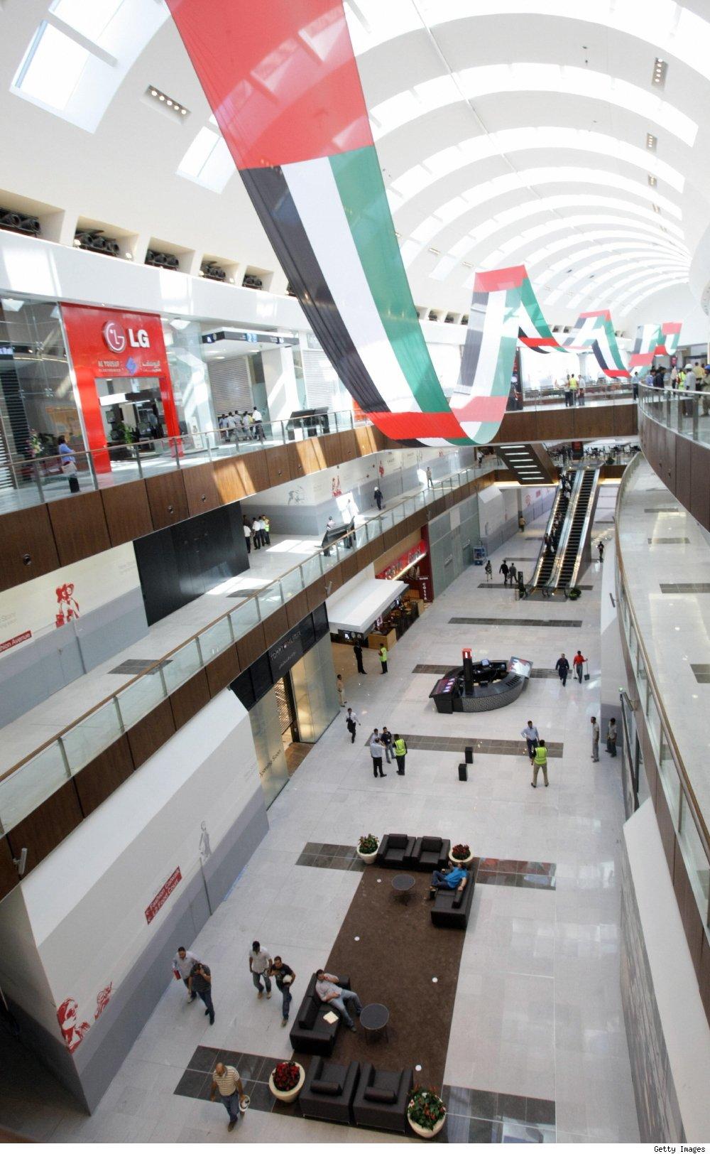 Dubaï Mall, ouvre géant mail.