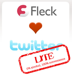 fleck-lite Publiez vos bookmarks sur Twitter avec Fleck Lite