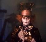 La première image de Johnny Depp en Chapelier Fou dans Alice au Pays des Merveilles